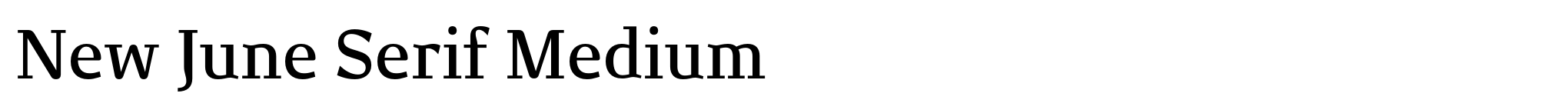 New June Serif Medium image
